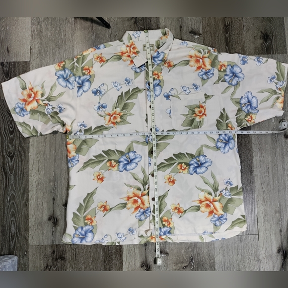 Bungalow Brand Mens Hawaiian Shirt 2XL - Picture 6 of 7